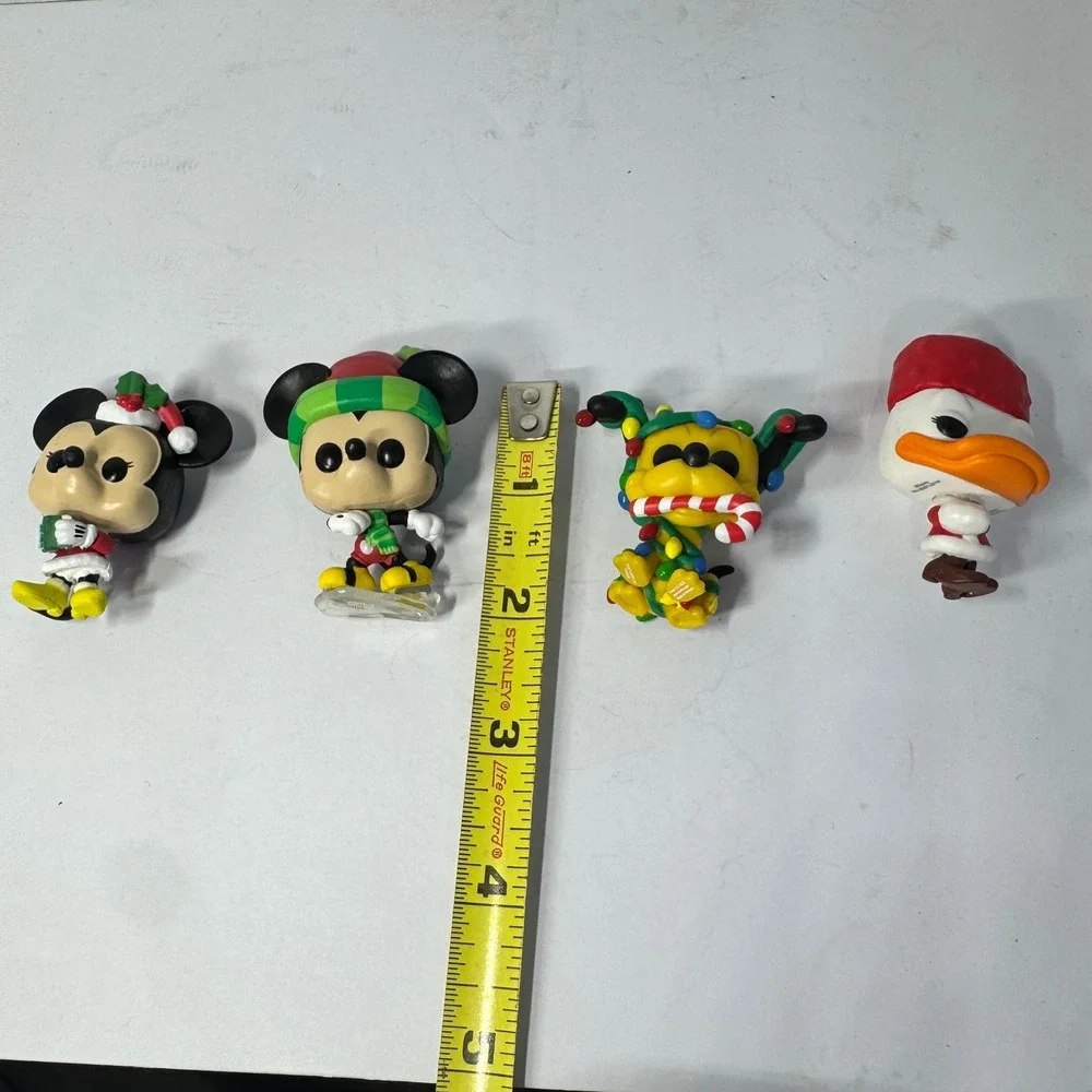 Funko Pop 2022 Mini Disney Holiday Mickey Minnie Pluto‎ Daisy Duck 4 Piece Lot